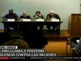 UNU llama a prevenir violencia contra las mujeres