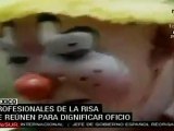 Profesionales de la risa se reúnen para dignificar oficio