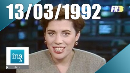 19/20 FR3 du 13 mars 1992 - Pascal BARRIER, emmuré volontaire durant 113 jours | Archive INA