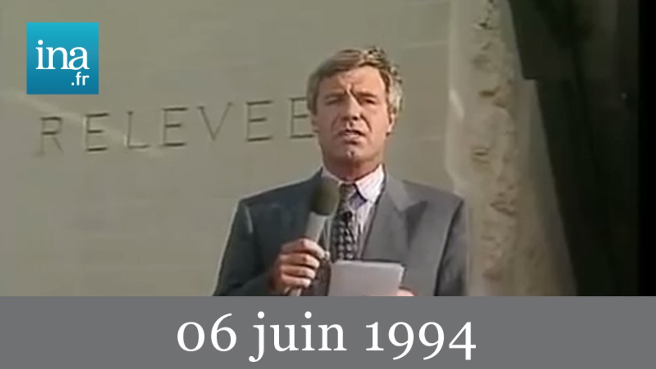 20h France 2 du 6 juin 1994 - édition spéciale débarquement 1944 - Archive INA