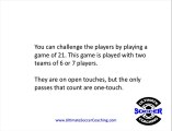 Soccer Coaching - One Touch Passing Drills