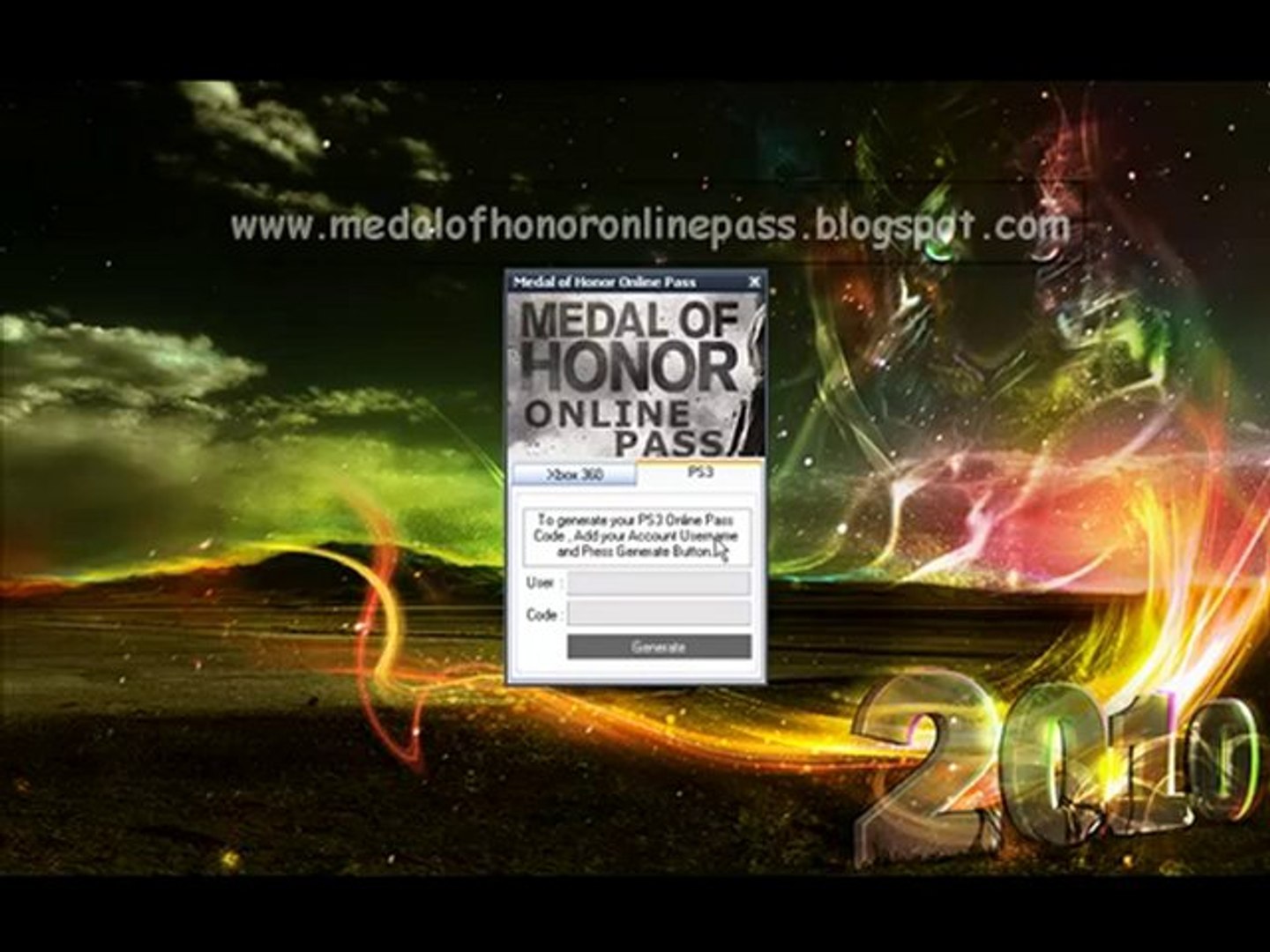 How To Activate Your Medal Of Honor Online Pass Free Video Dailymotion