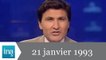 20h France 2 du 21 janvier 1993 - Bicentenaire de la mort de Louis XVI - Archive INA