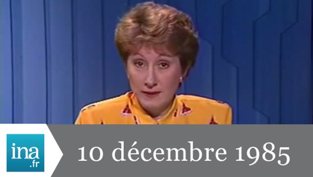 Soir 3 du 10 décembre 1985 - Le Prix Nobel contesté - Archive INA