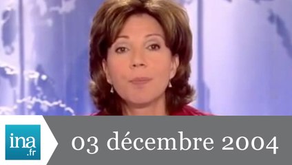 20h France 2 du 3 Décembre 2004 - Panne géante à la SNCF - Archive INA