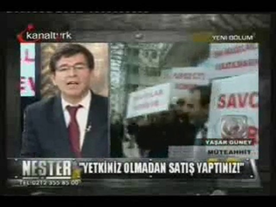 Sample City Mağdurları Derneği Kanaltürk Neşter Programı B.2