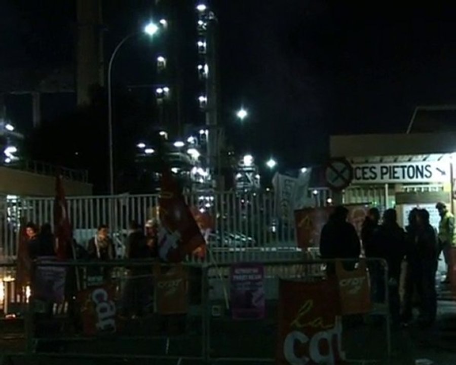 Blocage à la raffinerie de Grand Puits