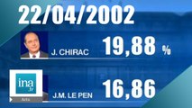 20h France 2 du 22 Avril 2002 - Le Pen au second tour - Archive INA