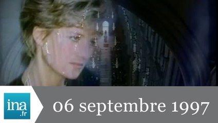 20h France2 du 6 septembre 1997 - Obsèques de Lady Di - Archive UBA