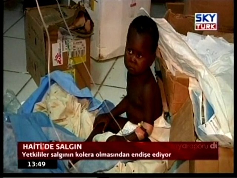 Haiti'de Salgın