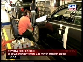 Toyota Geri Çağırdı