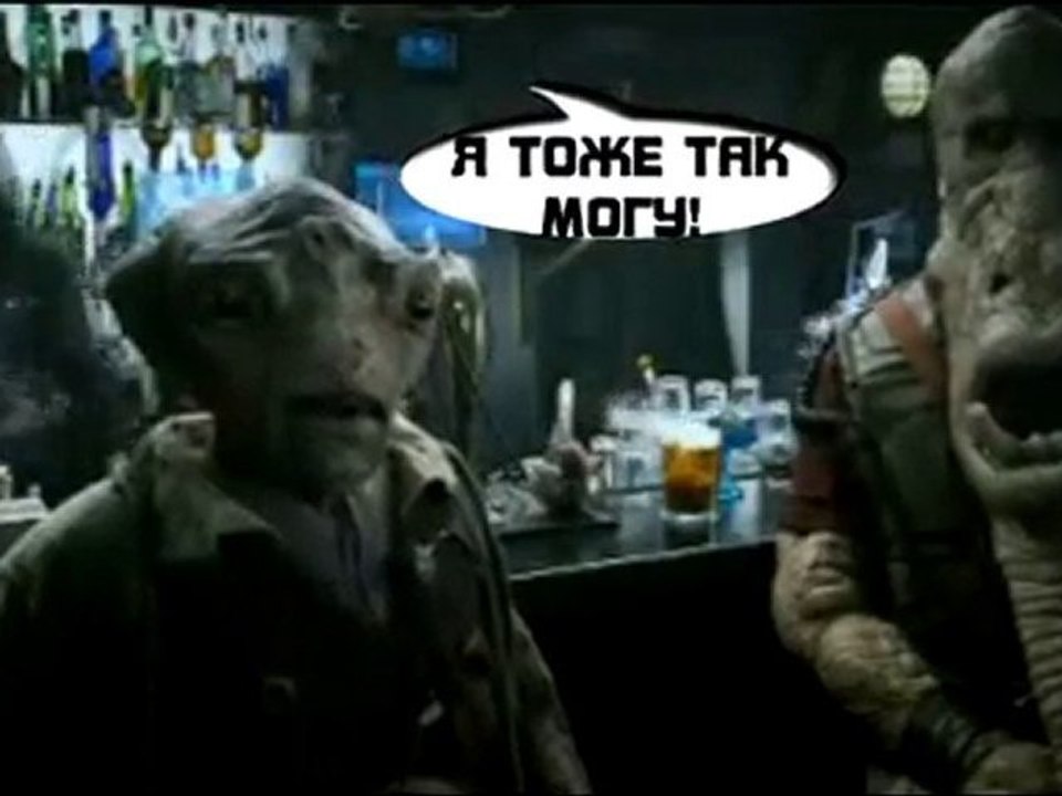 Bill Kaulitz in Saturn commercial с русскими "субтитрами"