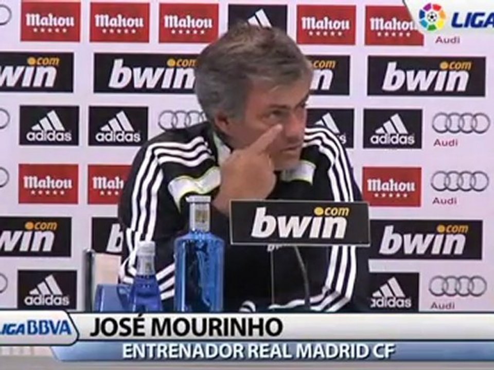 Mourinho e le occhiaie
