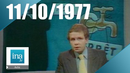20h Antenne 2 du 11 octobre 1977 | Archive INA