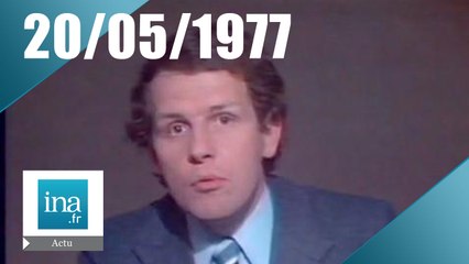 20h Antenne 2 du 20 mai 1977 - Leonid Pliouchtch invité du journal - Archive INA