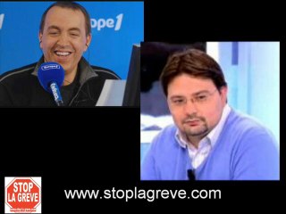 Stop la grève sur Europe 1 - 20 octobre 2010