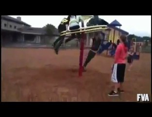 Round Flying Kick
