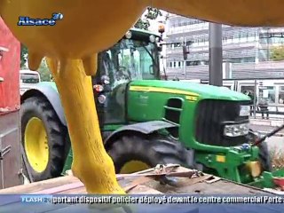 Alsace: la grogne des agriculteurs