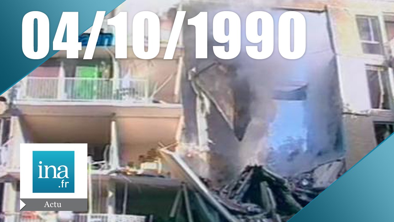 19/20 FR3 du 04 octobre 1990 - Explosion d'un immeuble à Massy | Archive INA