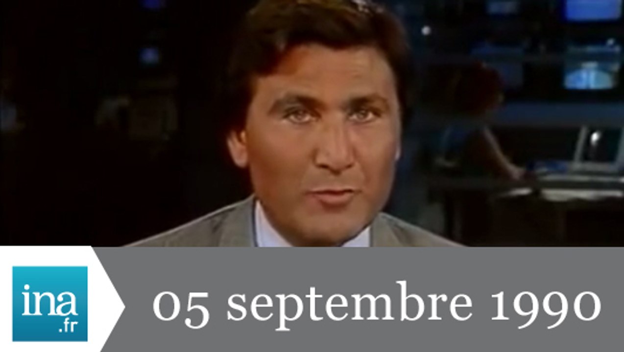 19/20 FR3 du 05 septembre 1990 - Saddam Hussein  appelle à la guerre - Archive INA