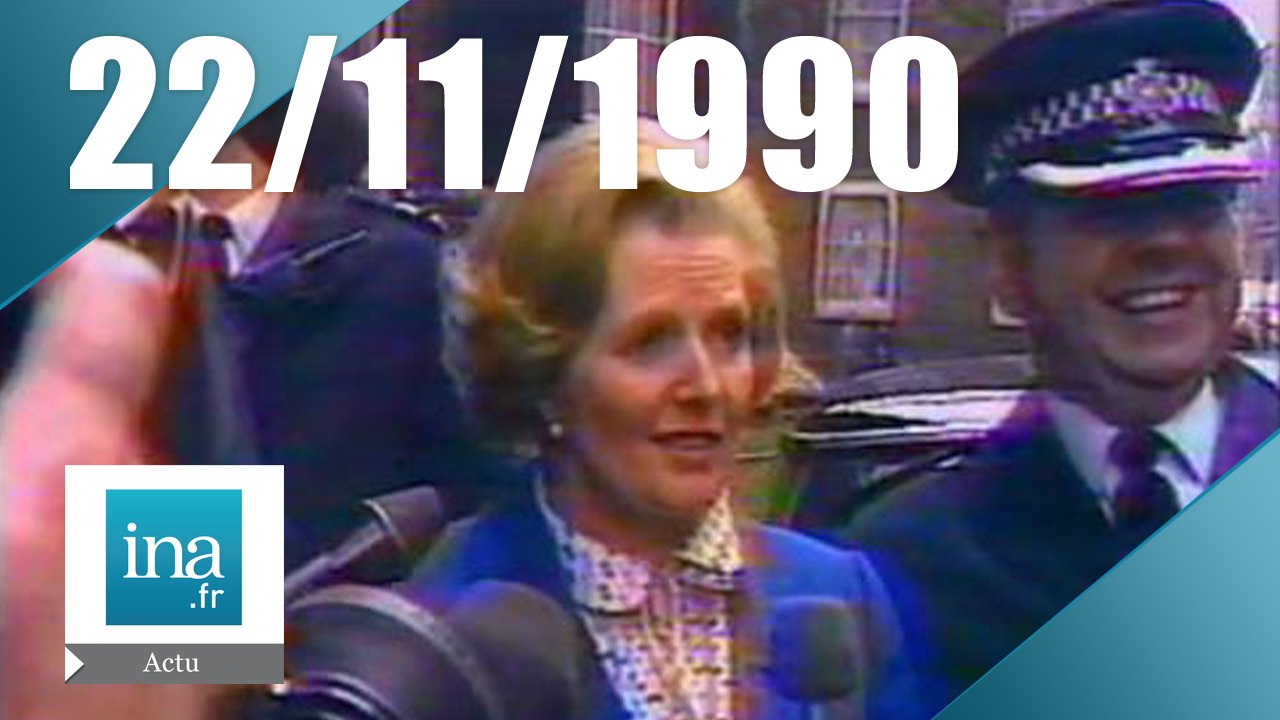 19/20 FR3 du 22 novembre 1990 - Démission de Margaret Thatcher | Archive INA