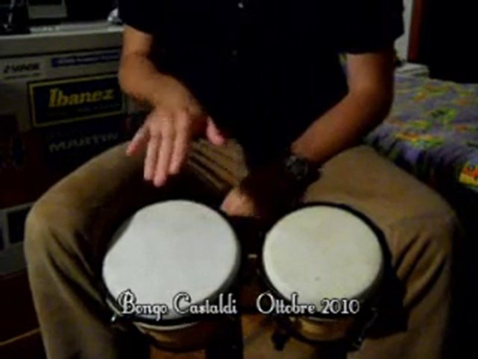 Prima lezione di bongos con "Bongo Castaldi"