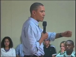 obama Pleas for 'sanity'