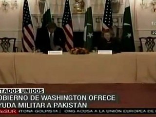 Gobierno de Washington ofrece ayuda militar a Pakistán