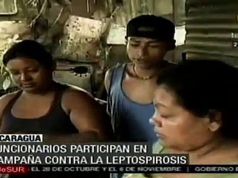 En Nicaragua intentan frenar el avance de la leptospirosis