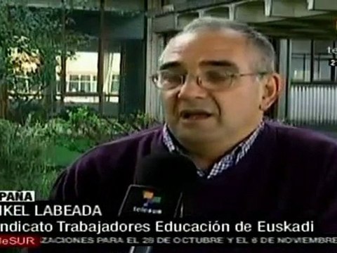 Estudiantes del país vasco rechazan acusaciones contra Venezuela