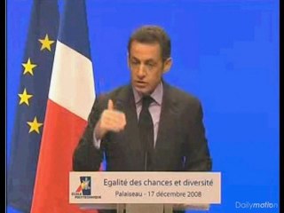 Sarkozy : relever le défi du 21e siècle - le métissage