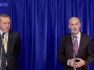 Συνάντηση Παπανδρέου Ερντογάν