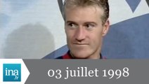 20h France 2 du 3 juilllet 1998 - La France va en 1/2 finale - Archive vidéo INA