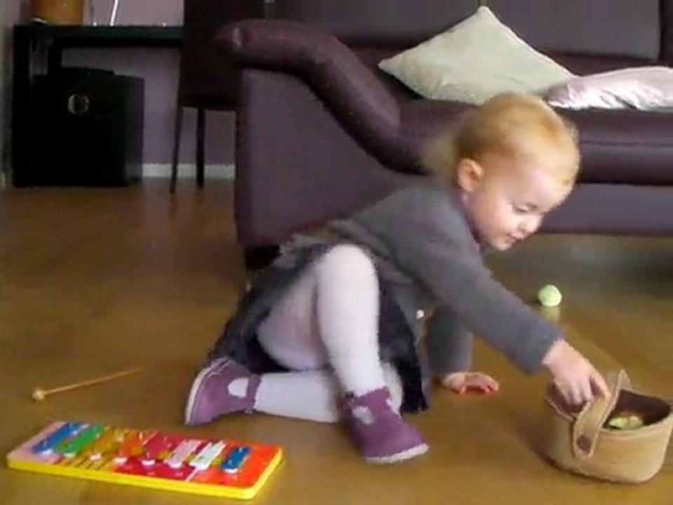 Clotilde et le xilo