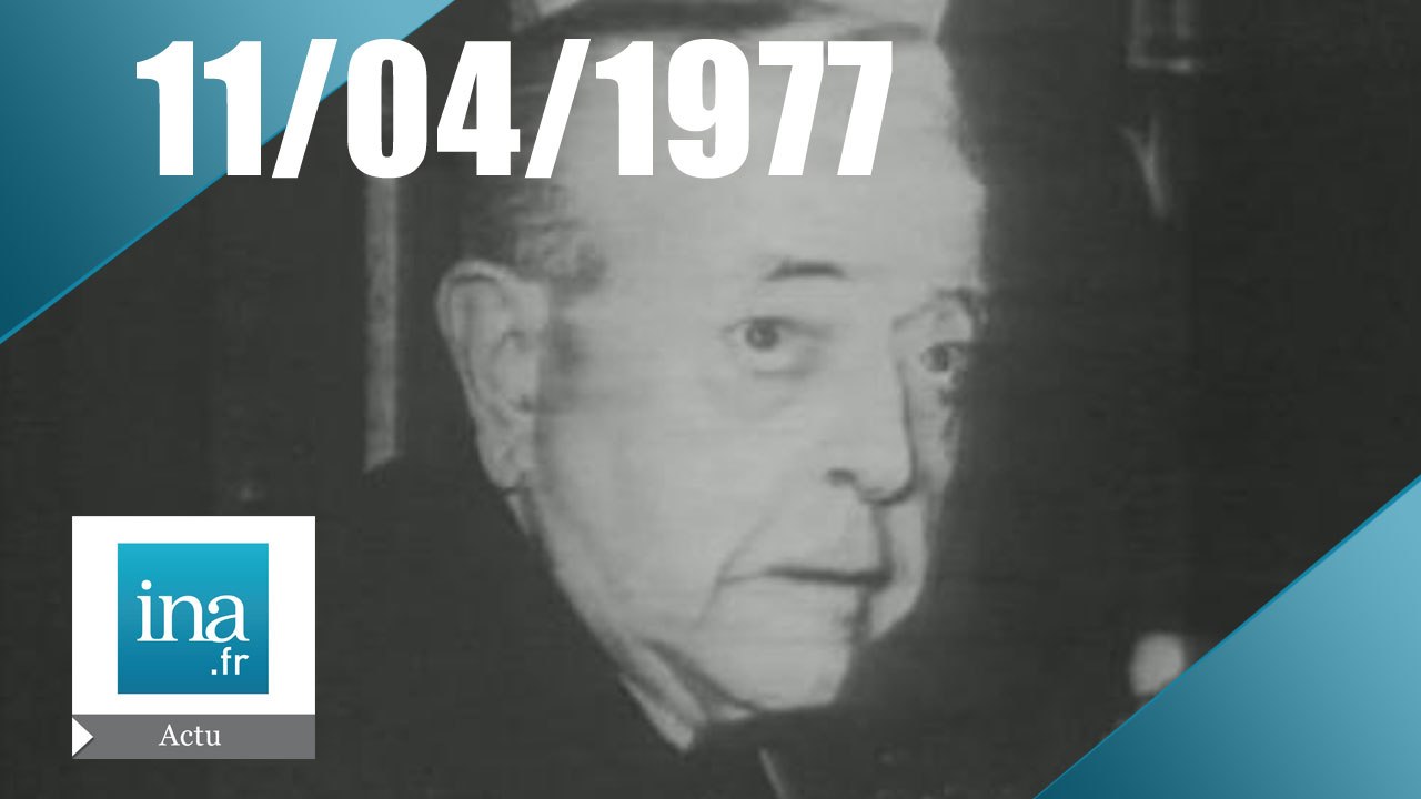 FR3 Dernière du 11 avril 1977 - Mort de Jacques Prévert - Archive INA