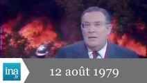 20h Antenne 2 du 12 août 1979 - Incendies dans le Var - Archive INA