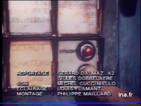 JA2 20H : EMISSION DU 27 OCTOBRE 1979