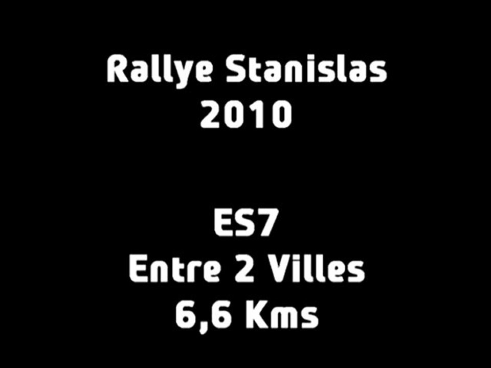 ES7 Rallye Stanislas 2010 (Entre 2 Villes)