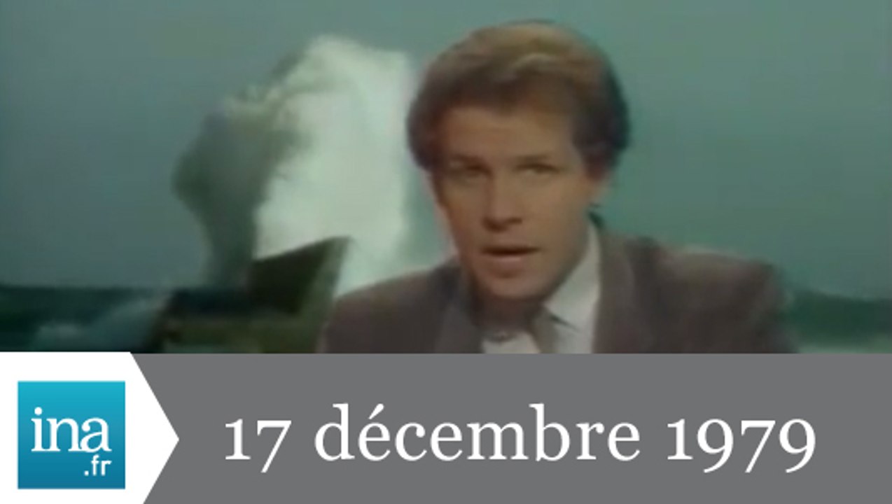 20h Antenne 2 du 17 décembre 1979 - Tempête sur la France - Archive INA