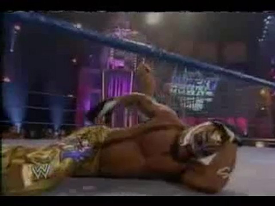 Chris Jericho & Victoria vs Rey Mysterio & Trish Stratus