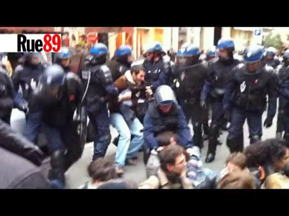 Expulsion du squat de la Marquise