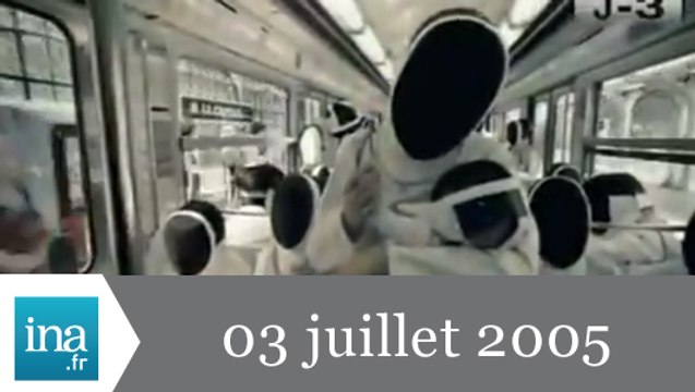 20h France 2 du 3 Juillet 2005 - Paris candidat aux JO 2012 - Archive INA