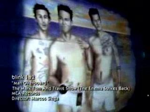 Blink 182 - Man Overboard (Music Video)