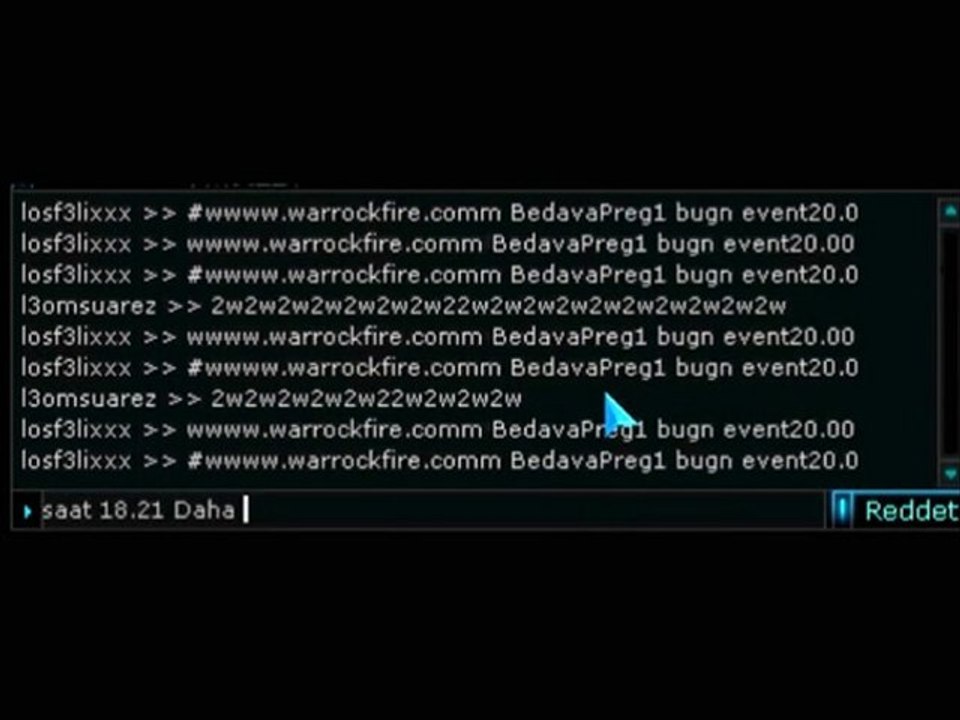 WarrockFire Spammer Rezilliği!