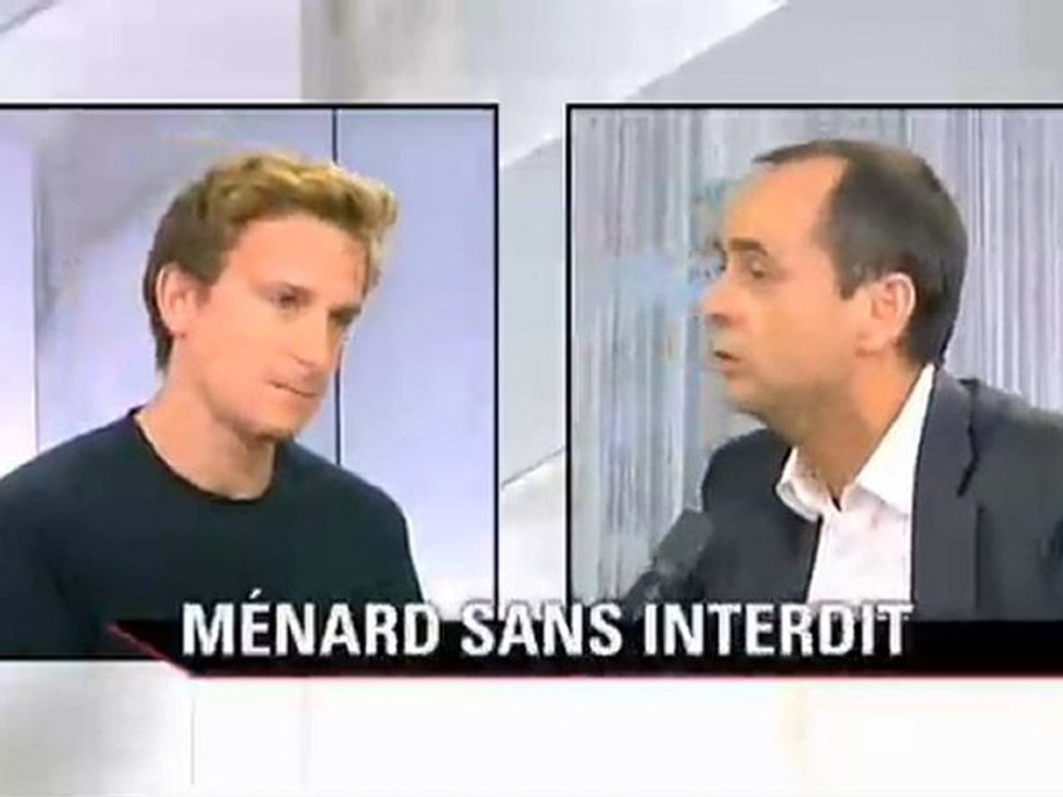 Jean-Baptiste Prévost (Unef) face à Robert Ménard