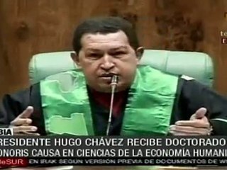 Hoy los cambios en el mundo son de sur a norte: Chávez