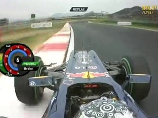 F1 2010 - 17 KOREA - POLE LAP ONBOARD