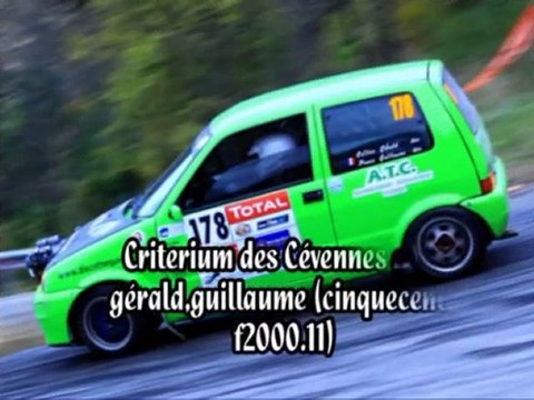 CRITERIUM des CEVENNES 2010...CELLIER (cinquecento)