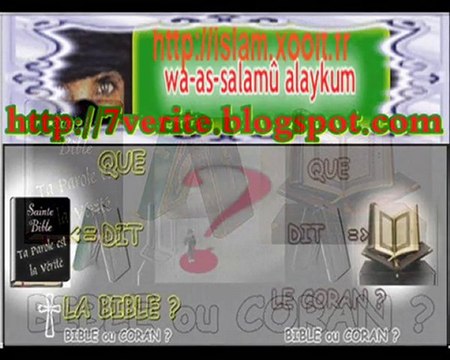 Au Paradis d'Allah..NON MERCI..CELUI de JESUS est SÛR !!!