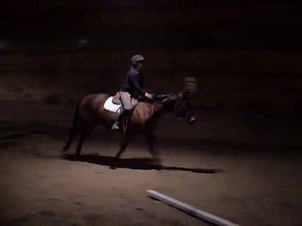 Joannie + Arwen sur la ligne de 4 foulées